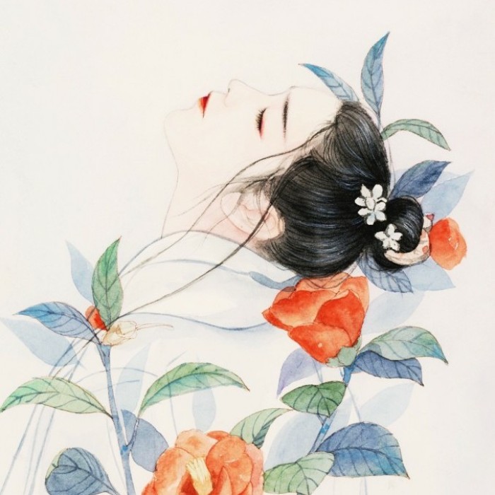唯美意境古風頭像，素雅寧靜qq頭像