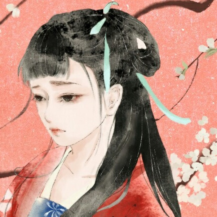 柔美淡雅女子古風頭像，古典女子qq頭像