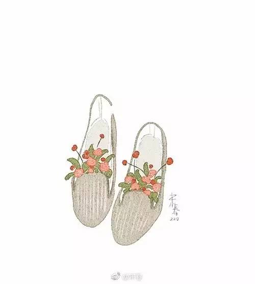 獨(dú)特中國(guó)美，最美插畫(huà)，膚如凝脂珠圓玉潤(rùn)民國(guó)