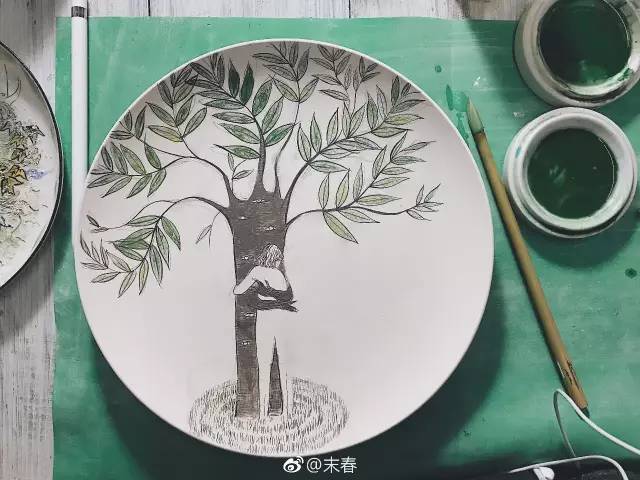獨特中國美，最美插畫，膚如凝脂珠圓玉潤民國