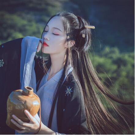 唯美真人古風(fēng)頭像，中國風(fēng)圖片