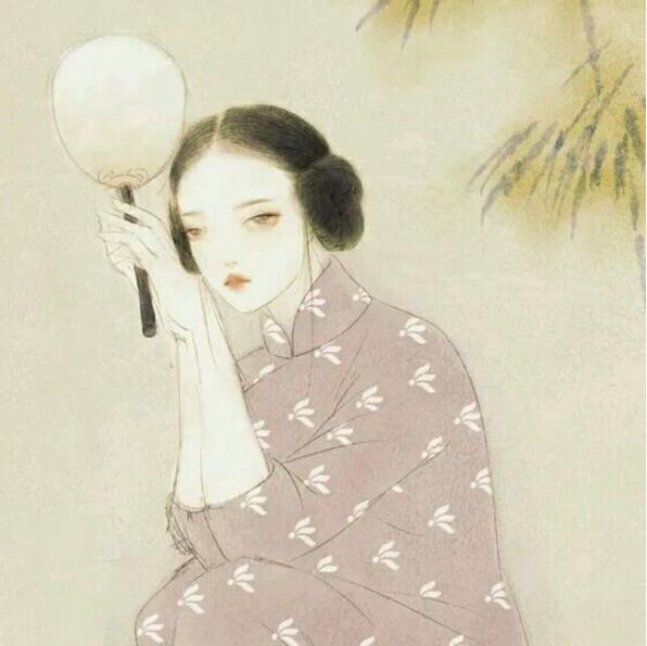 唯美古風(fēng)動漫頭像，女生頭像